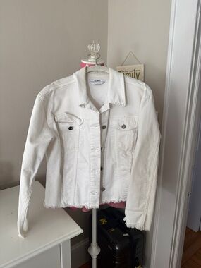 Sam Edelman White Denim Jacket